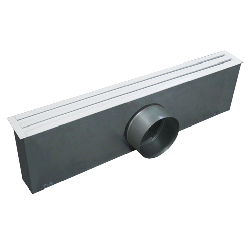 Moving blades linear diffuser.